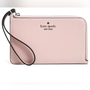 Kate Spade Small Zip Wristlet Cardhlder. In Shade Tutu Pink. NEW!